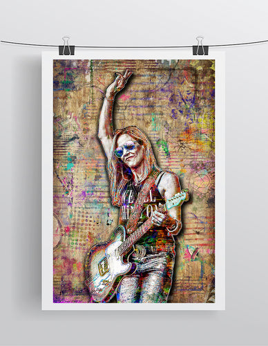 Sheryl Crow Poster, Sheryl Crow Tribute Fine Art