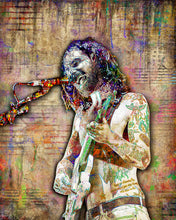 Simon Neil of Biffy Clyro Poster, Biffy Clyro Tribute Fine Art