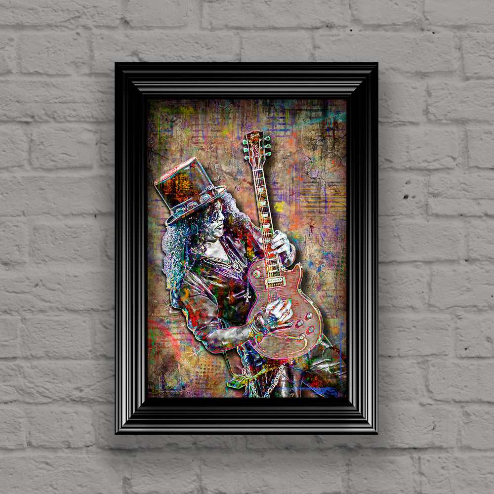 Wall Art Print Slash Rock Legend, Gifts & Merchandise