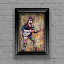 Steve Lukather Toto Poster, Toto Tribute Fine Art