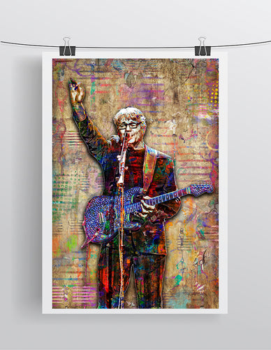 Steve Miller Poster, Steve Miller Band Tribute Fine Art