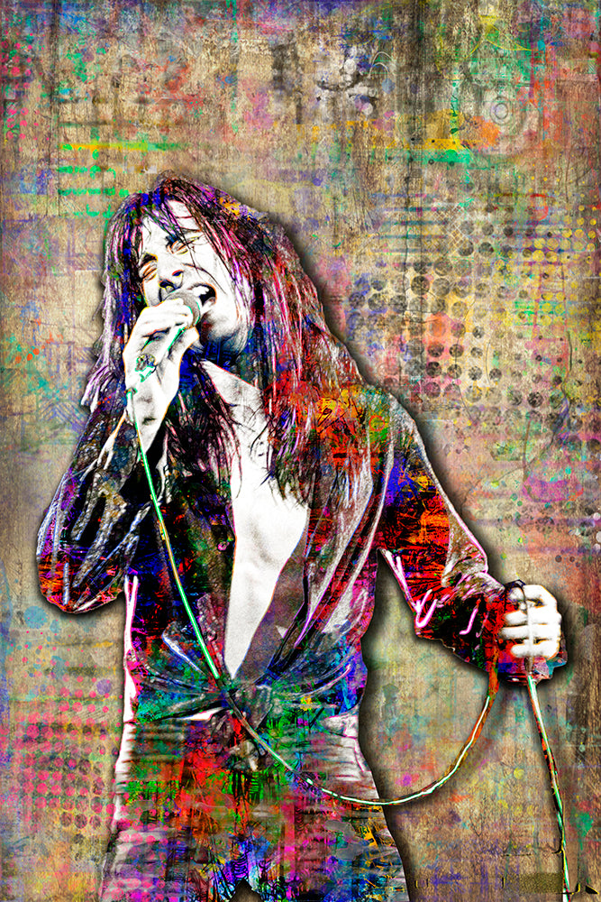 Steve Perry Poster, Journey's Steve Perry Gift, Journey Tribute Fine A ...