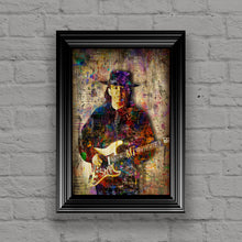 Stevie Ray Vaughan Poster, Stevie Ray Vaughan Tribute Fine Art