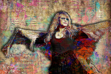 Stevie Nicks Poster, Stevie Nicks of Fleetwood Mac Gift, Stevie Nicks Tribute Fine Art
