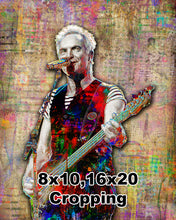 Sting Poster, Sting of The Police Gift, Sting Fine Art