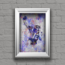 Tom Brady Poster 2, Tom Brady Gift, Tom Brady Colorful Layered Tribute Fine Art