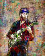 Tom Morello Poster, Rage Against The Machine Gift, Tom Morello Colorful Layered Tribute Fine Art