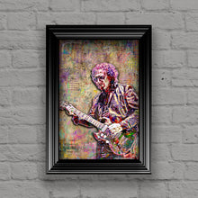 Tony Iommi Poster, Black Sabbath Tribute Fine Art