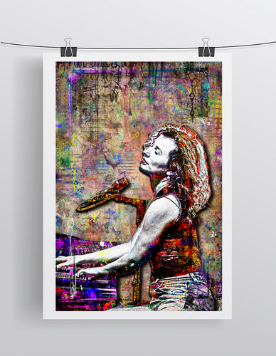 Tori Amos Poster, Tori Amos Print Fine Art