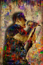 Trent Reznor Poster, Trent Reznor Gift, Trent Reznor and NIN Tribute Fine Art