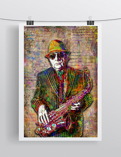 Van Morrison Poster, Van Morrison Tribute Fine Art