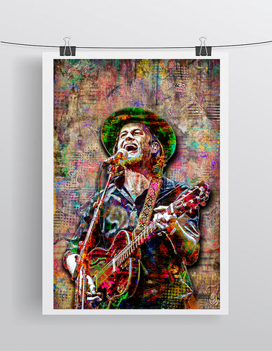 Wesley Schultz The Lumineers Poster, Lumineers Tribute Fine Art