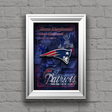 New England Patriots Football Poster,New England Patriots Gift, New England Patriots, Patriots Man Cave