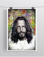 Chris Cornell Pop Poster, Chris Cornell Tribute Fine Art Poster