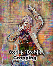 Adam Durtiz of Counting Crows Poster, Counting Crows Tribute Fine Art